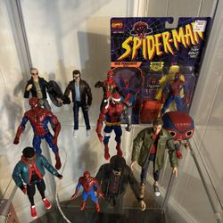 Spiderman Figures lot