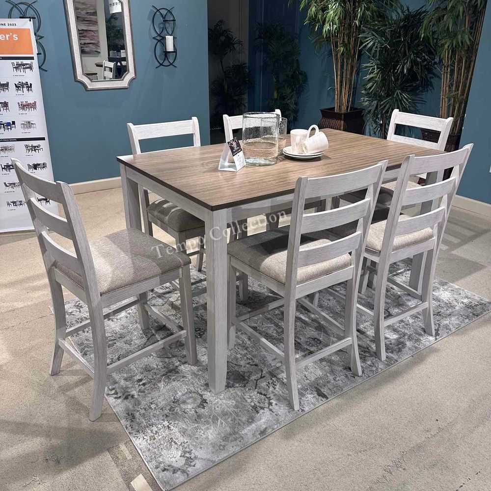 Dining table and chairs, Counter Height