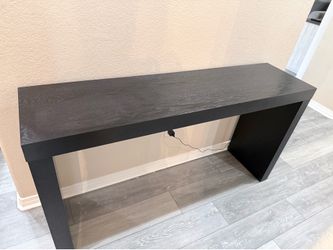 Console Entryway Table Black
