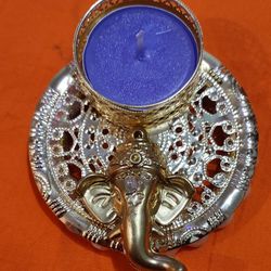 Ganesha candle holder, Ganpati diya, chaturthi gifts, Indian favor for baby shower, housewarming, pooja sangeet ceremony return gifts