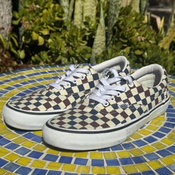 Vans Era Pro Multi Checker Dress Blues Red