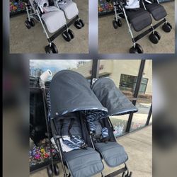 NEW!  Lightweight Double Stroller 