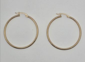 10KT Hoop Earrings