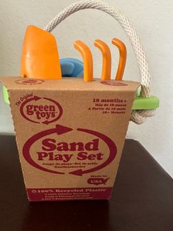 Green Toys, sand play set,  durable, 100% recycled plastic, 18months +,
