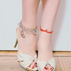 High Heeled Mules Clogs Open Sandals Size 7