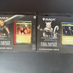 Magic The Gathering x Final Fantast Commander Decks
