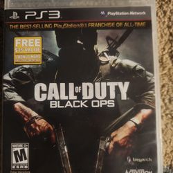 Call Of Duty Black Ops PS3 Disc