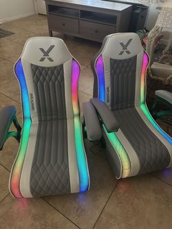 Foldable + Light Up Rocking Gamer Chairs