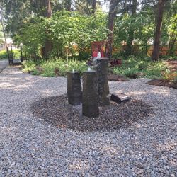 Hardscape/bubbler Install