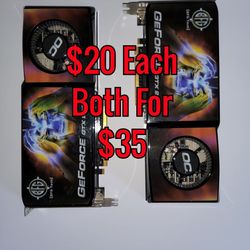 2 BFG GeFORCE GTX 725 Video Cards $20 each both for $35