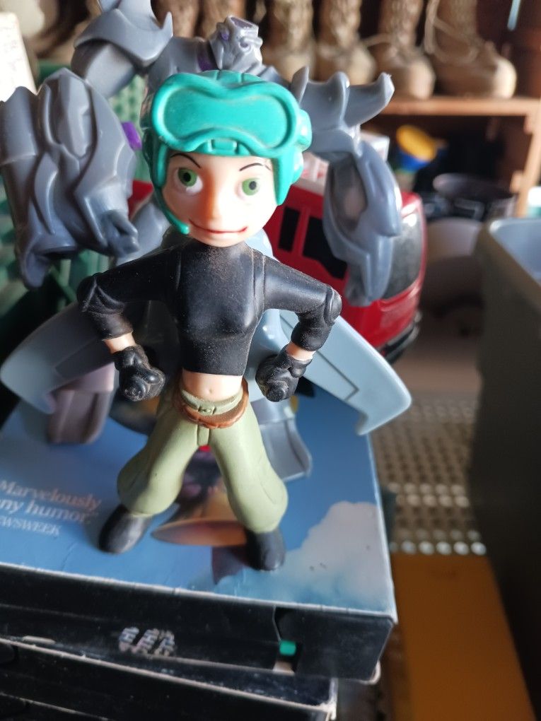 2003 Disney Action Kim Possible Wings Figure # 4 Mcdonalds Happy Meal Toy