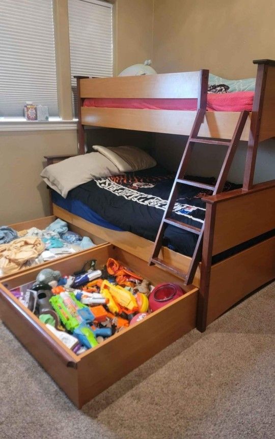 Bunk Bed With Dresser