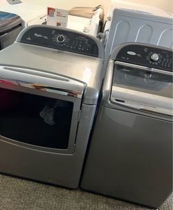 Huge tub washer and dryer