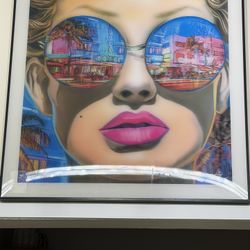 Art Deco Women’s Dimensional Art Work