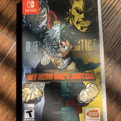 My Hero One's Justice - (Nintendo Switch, 2018) Complete And Tested