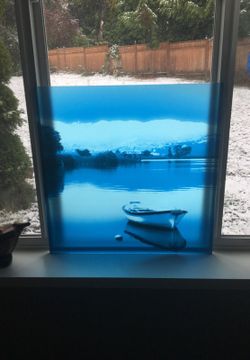 Beautiful window art Acrylic