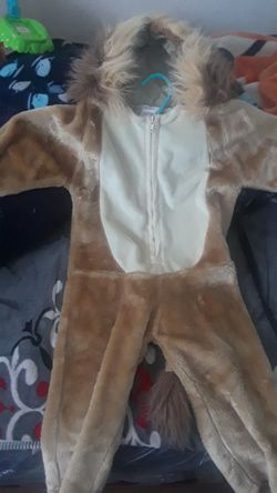 Lion Halloween costume for toddler size 2t