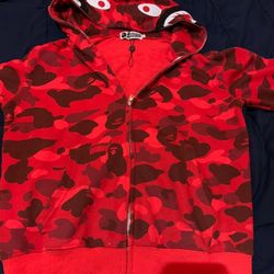 bape hoodie sz s