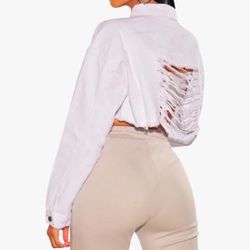 New White Jean Jacket 