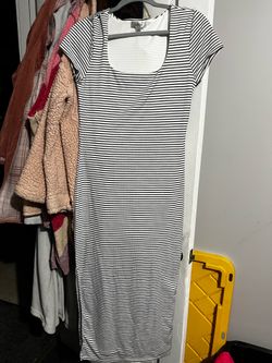 striped summer dress