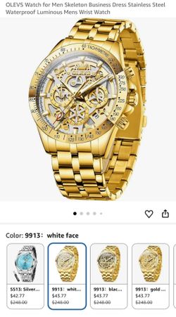 Gold Men's Watch