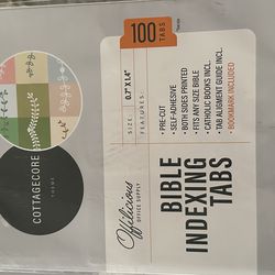 Bible indexing tabs