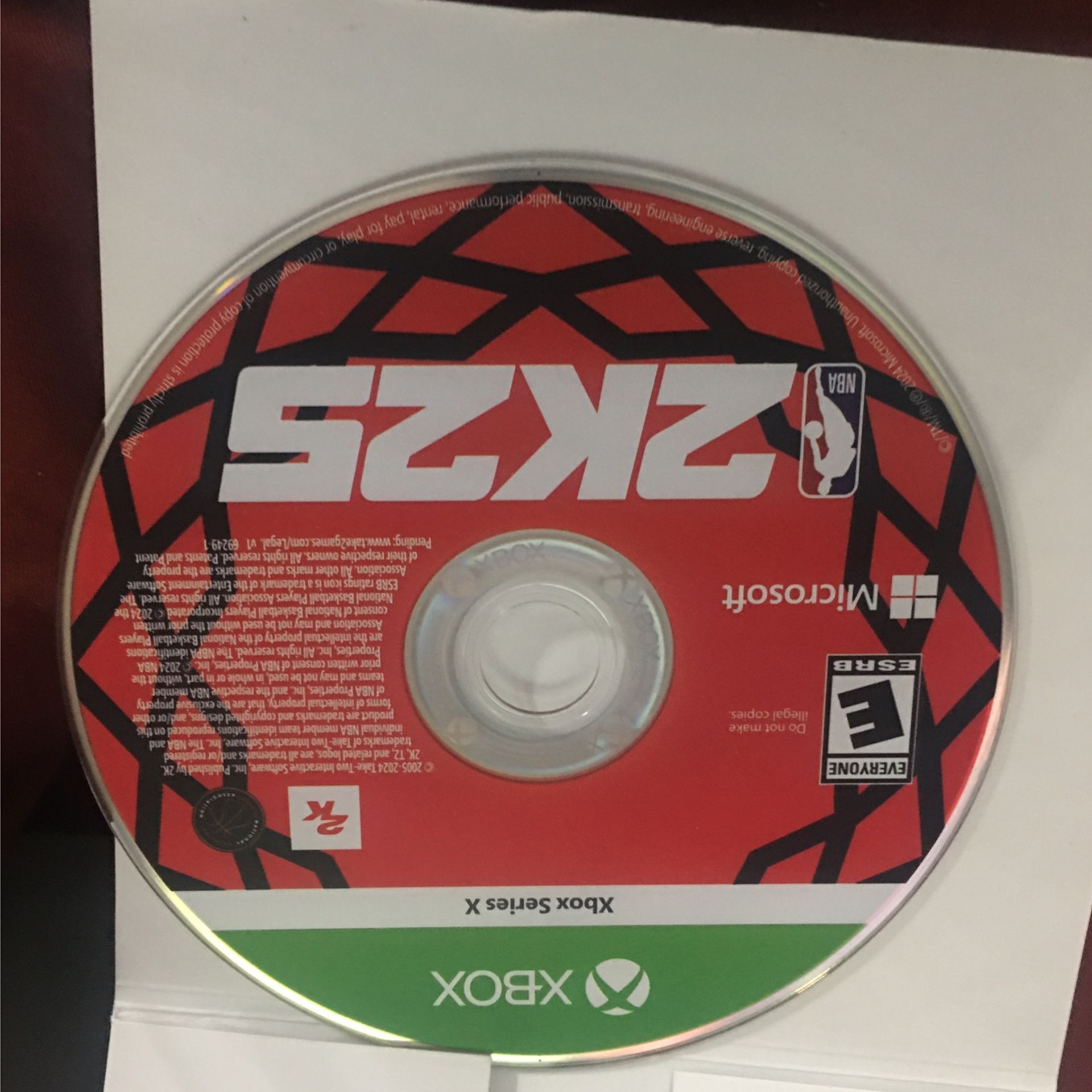 NBA2K25 Series X