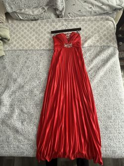 Silky Satin tube dress.