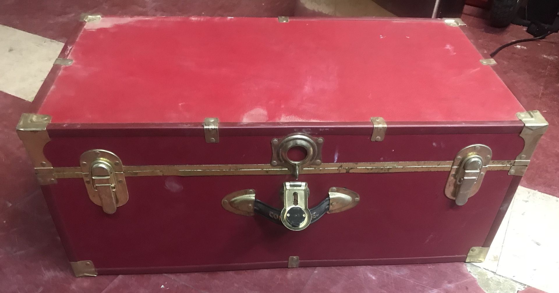 Vintage Concourse Storage Chest / Footlocker / Trunk