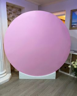 Round Backdrop for any events baby shower birthday party wedding etc