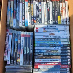 PS3 Ps2 Wii Games