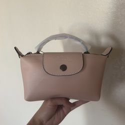 Longchamp Mini leather !