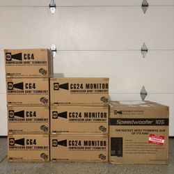 RSL Speakers.  7.1 Surround