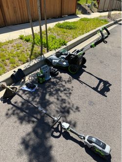 Ego mower set