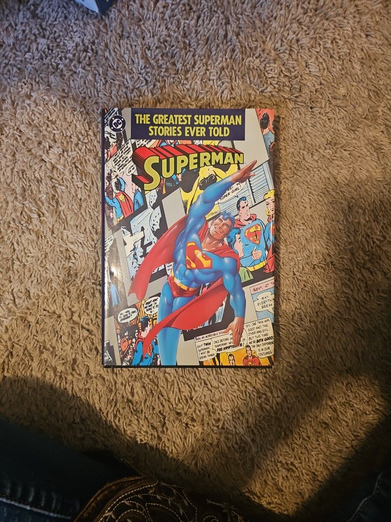 1997 Hardcover Greatest Superman Stories Ever Told Bok
