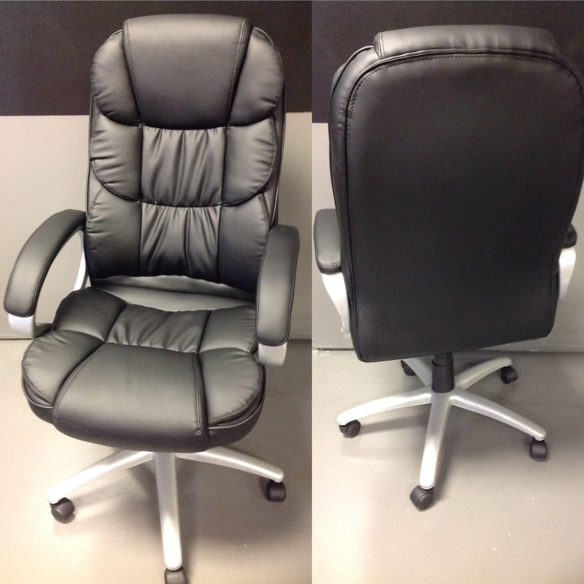 BRAND NEW BLACK ADJUSTABLE EXECUTIVE OFFICE CHAIR