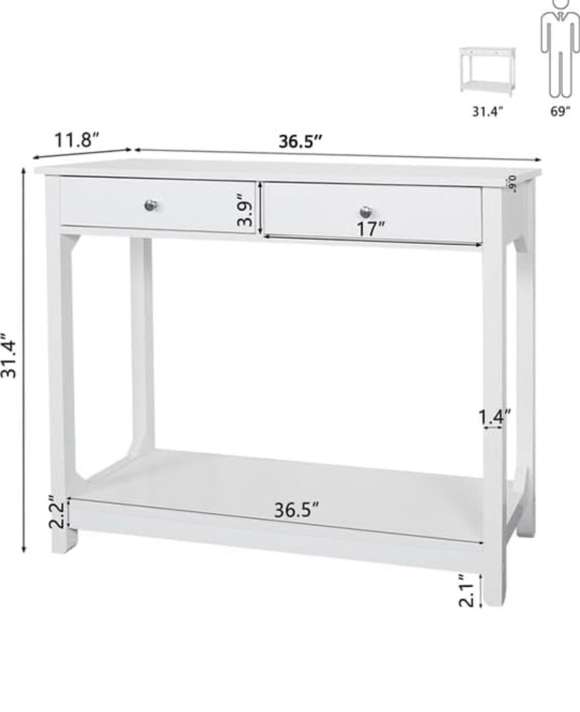 Box Packed Brand New Console Table