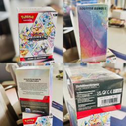 Pokemon Trading Card Game: Scarlet & Violet - Prismatic Evolutions Booster Bundle Box 151 Charizard Umbreon Pokémon