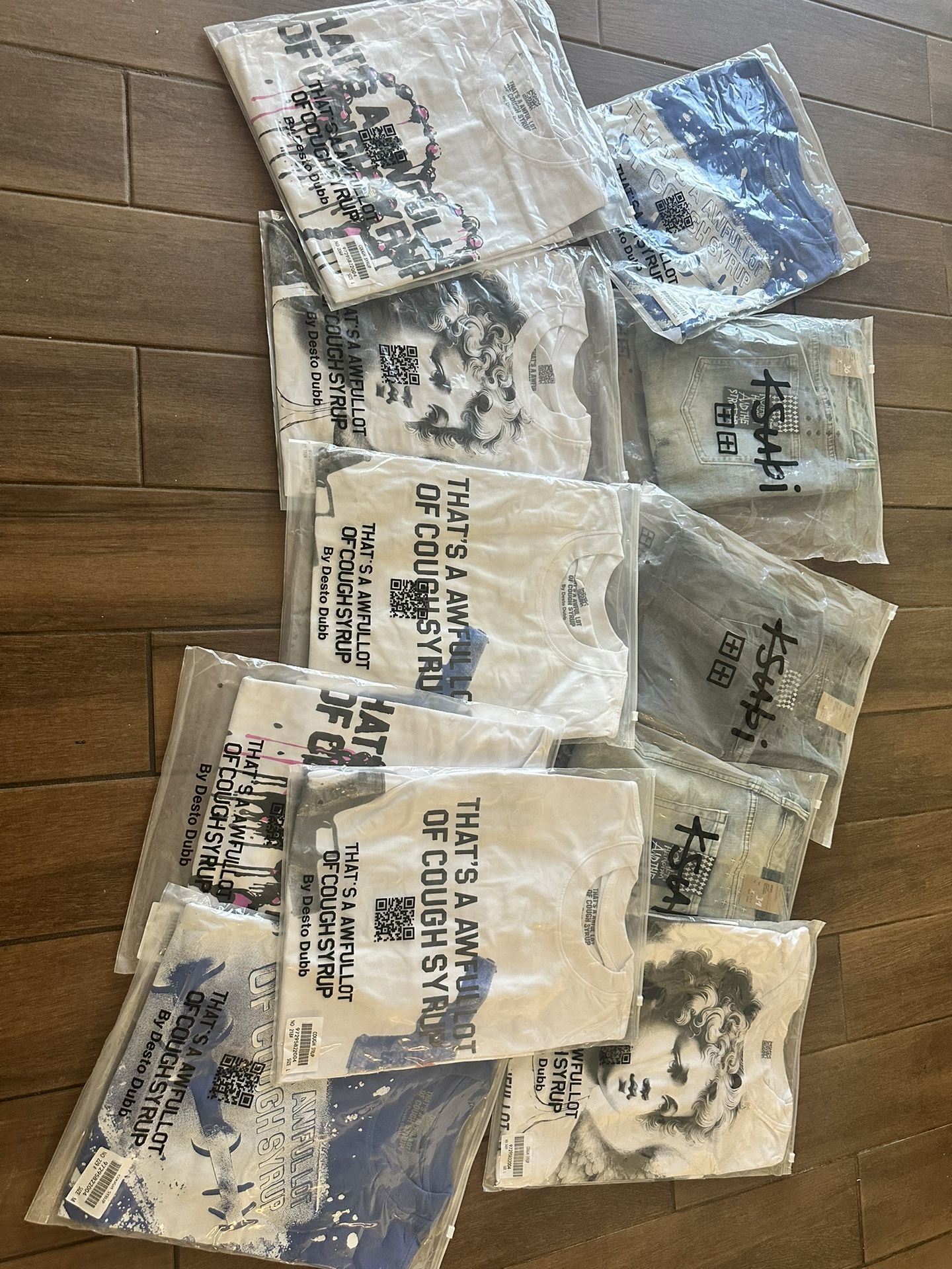 Awful lotta cough syrup tees