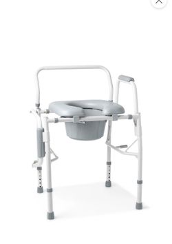Medline Steel Drop-Arm Commodes