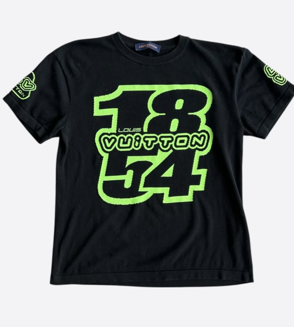 Louis Vuitton Black And Green Shirt Size L / XL