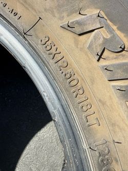 35/12.50/18 All-Terrain (4 Tires) $160.00/ All 4