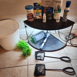 Fish Tank And Accessories 