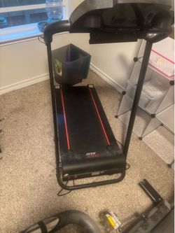 Track Base Folding Treadmill – Compact Home Fitness Walking Machine