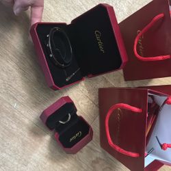 Cartier Set Glasses, Bracelet n Ring