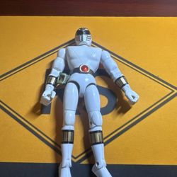 Original White Power Ranger 1993 Bandai 8inch Action Figure.