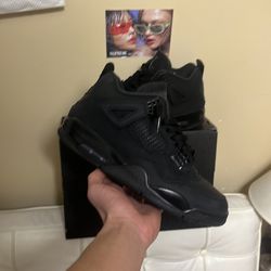 Jordan 4 black cat 2025 size 9