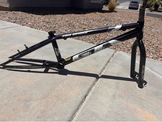 GT pro series frame and fork