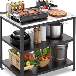 Brand New Stainless Steel Outdoor Prep Table