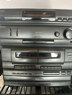 Sony CD/Tape Radio Player